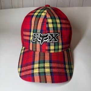 FOX Racing Urban Plaid Embroidered Strapback